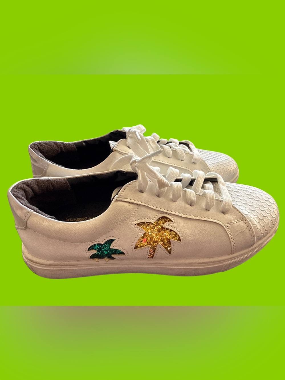 Circus by Sam Edelman Vanellope Palm Tree Sneakers.6.5